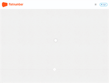 Tablet Screenshot of flatnumber.com
